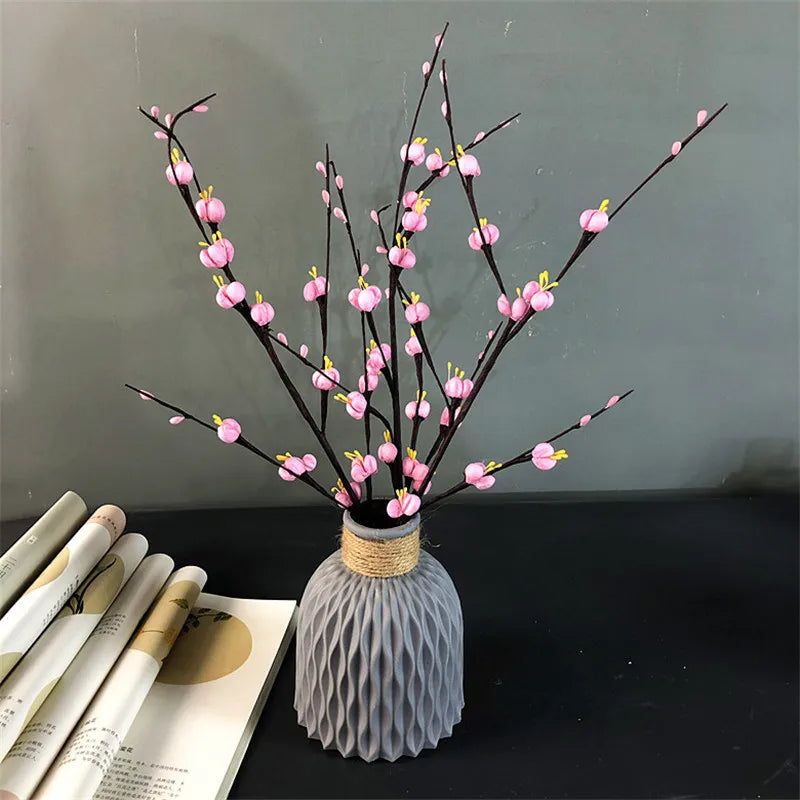 1 vase/pot de fleurs en céramique blanche de style nordique, accessoire de décoration pour la maison, le bureau ou le salon. 2 pièces