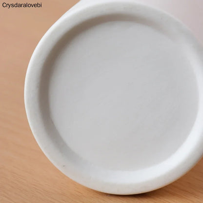Pot de fleurs en céramique blanche végétarienne, vase artistique, décoration intérieure, artisanat, cadeau de mariage, style nordique, ornement de table ou de chambre