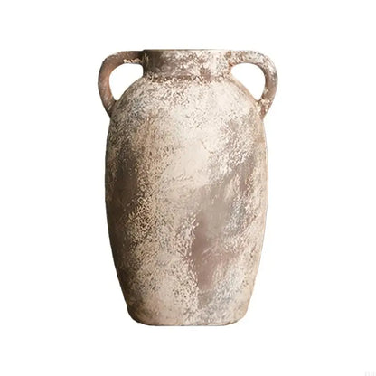 Vases en céramique, vases rustiques, poterie décorative, vases en terre cuite, décoration intérieure, centres de table de mariage, KXRE